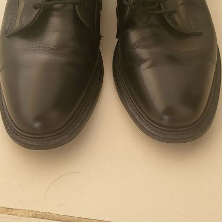 Bates shoes used, black military style, size 41.5