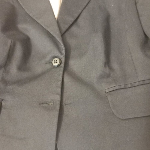 Women's short black jacket like new, size S