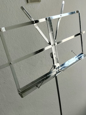 Folding music stand used in excellent condition