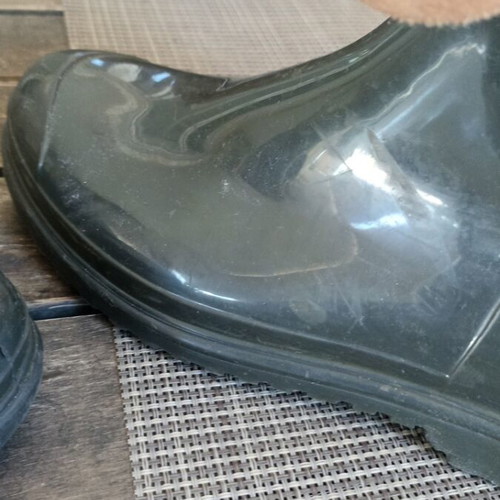Women's galoshes used with leather detail, size 38-38.5