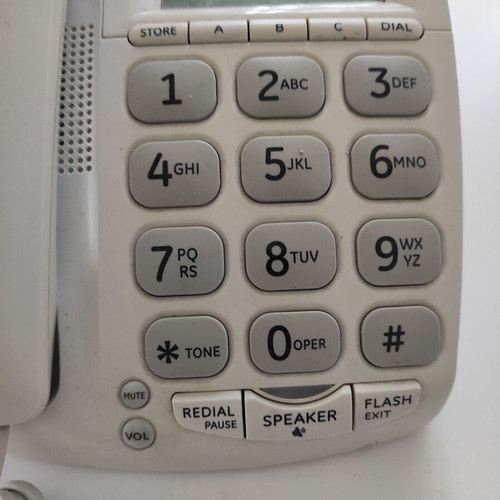 Thomson Inc Wired Phone Model 29569GE1-A Used Beige