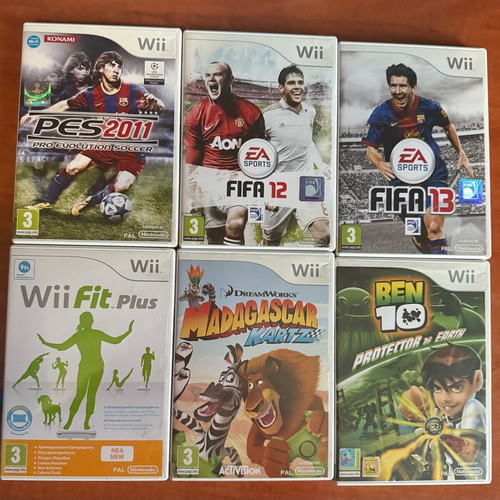 Wii and PlayStation 3 cartridges new