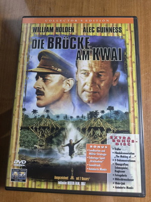 The Bridge on the River Kwai DVD Collector’s Edition 2 Disc like new