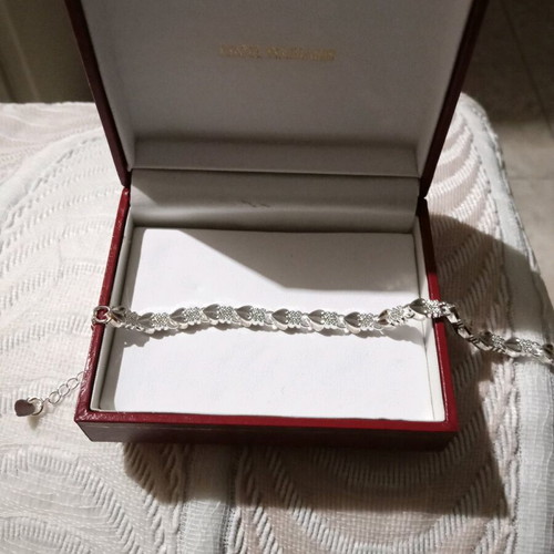 Silver chain 22 centimeters new