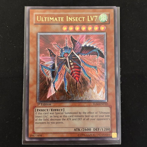 Yugioh Ultimate Insect LV7 1st Edition, like new