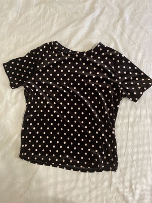 Taily Weil polka dot shirt used, size M
