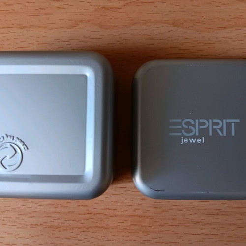 Esprit metal jewelry box like new