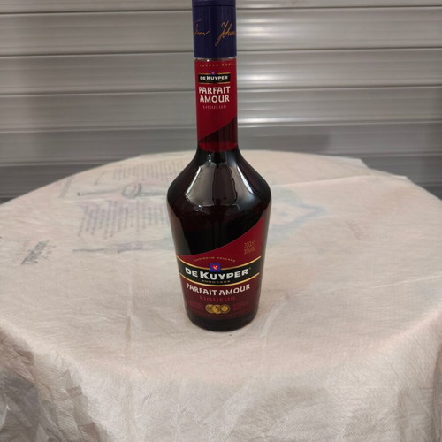 De Kuyper Parfait Amour Liqueur 700ml new, floral citrus aroma