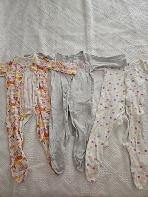 Mothercare baby rompers used, pack of 3, 12-18 months