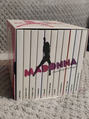 Madonna box set "From the Origins to the Myth", 9 CDs and 2 DVDs