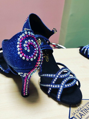 Dance shoes new, leather, handmade, sizes 37 and 38