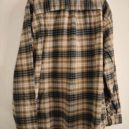 Marks & Spencer long-sleeve shirt XXL like new, beige brown