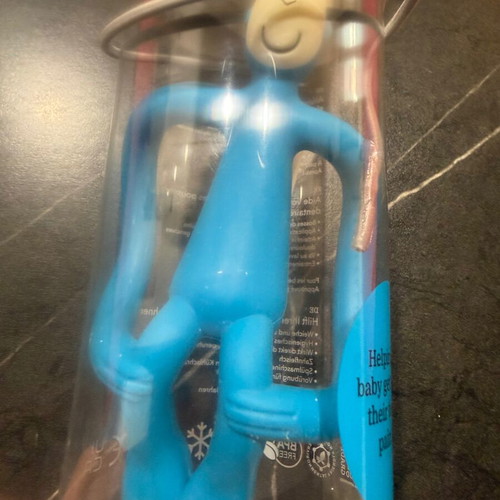 Matchstick Monkey teether like new with Mam pacifier gift