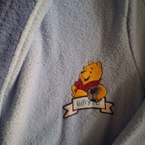 Disney boys' robe size 6, fleece fabric