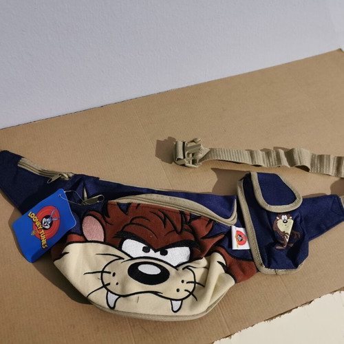 Paxos Vintage Waist Bag Looney Tunes Taz New Old Stock