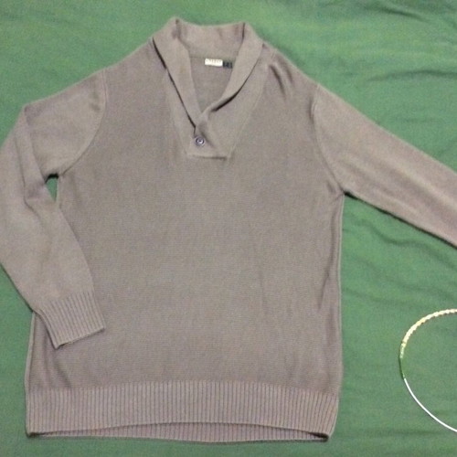 Men's sweater used L-XL beige