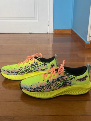 ASICS Noosa Tri 16 GS αθλητικά παπούτσια νούμερο 40 σαν καινούργια ροζ πράσινα