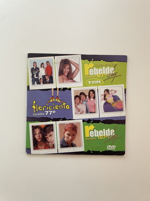 Rebelde Way and Floricienta DVD set, like new, dubbed