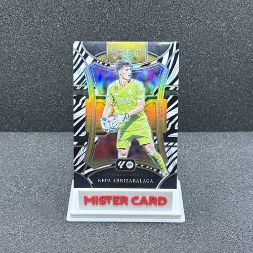 2023-24 Panini Select La Liga Kepa Arrizabalaga Zebra #173 Real Madrid card