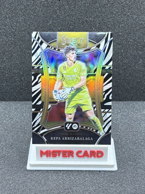 2023-24 Panini Select La Liga Kepa Arrizabalaga Zebra #173 Real Madrid card