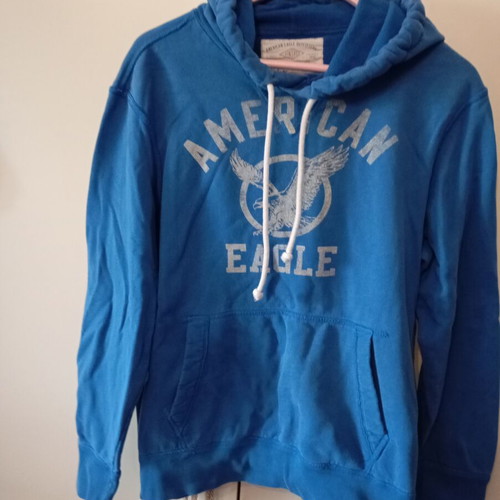 American Eagle Hoodie like new, boys' sizes M and L, blue