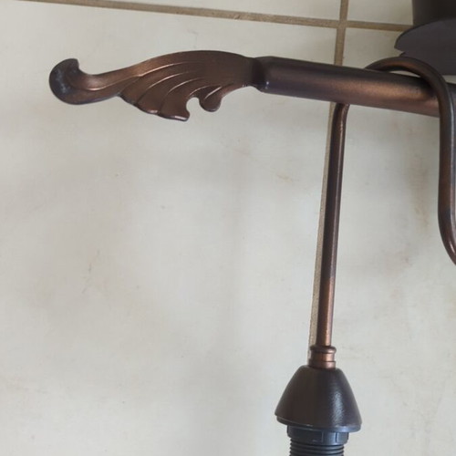 Set of ceiling lights with glass shades, new
