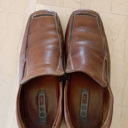 Roadsign men's shoes used, size 45, brown loafers