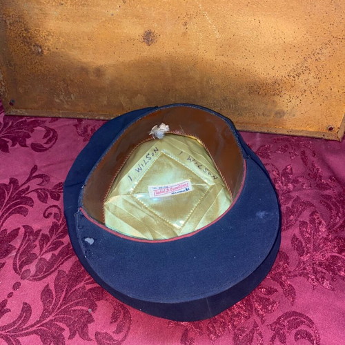 OA era Onassis ownership items used, pilot hat and porcelain