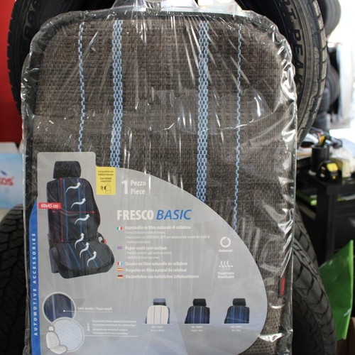 Lampa Platochair Fresco-Basic natural straw black/blue new