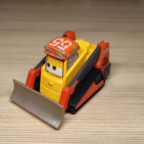 Mattel Disney Pixar Planes Avalanche Bulldozer used metal toy car McQueen