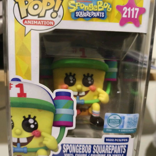 Funko Pop Spongebob limited ed. 9,500pcs new with Hard Stack protector