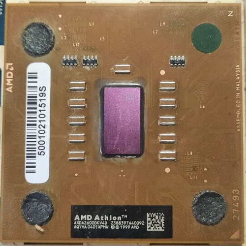 Albatron KX18D Pro II motherboard with Athlon XP 2600+ CPU and 1 GB DDR RAM used