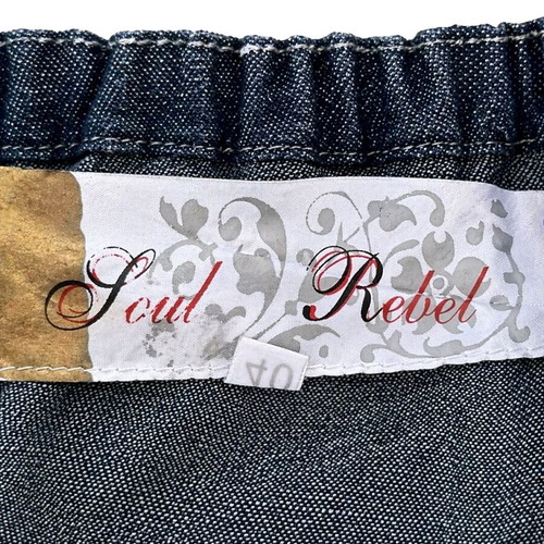 Vintage Y2K denim dress Soul Rebel like new, size Small/Medium