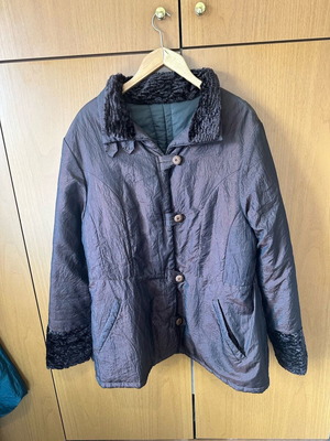 Women's jacket like new, brown bronze, size Large