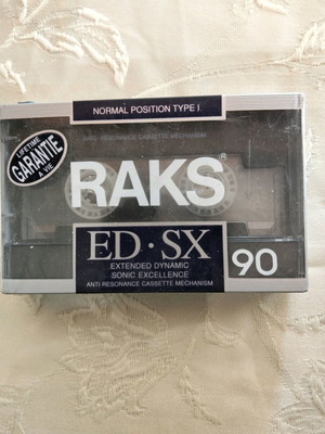Raks ED SX 90 cassette new sealed