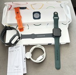 Apple Watch Series 8 45mm μεταχειρισμένο με αυθεντικό και 3 επιπλέον λουράκια
