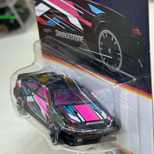 Hot Wheels Neon Speeders Toyota AE86 Corolla new, 1:64 scale