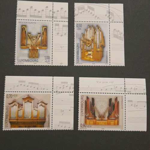 Luxembourg Stamps 2007 & 2008 Set New, Thematic Collection