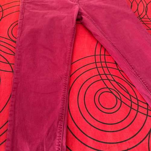 Clockhouse women's super skinny jeans 42K like new, red