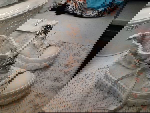 MIGATO sneakers μποτάκια με αλυσίδα