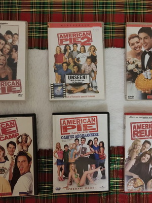 American Pie DVD συλλογή μεταχειρισμένη, 6 ταινίες κωμικής σειράς