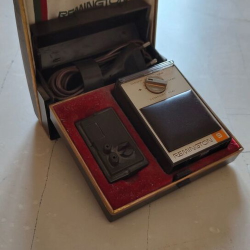 Remington Electro-blade 9 shaver used, vintage