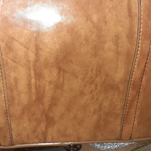 Vintage Encore by Airway Carry On Travel Bag like new, brown leather