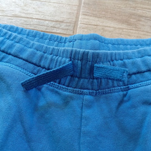 Benetton boy's bermuda shorts 11-12Y, 100% cotton, blue