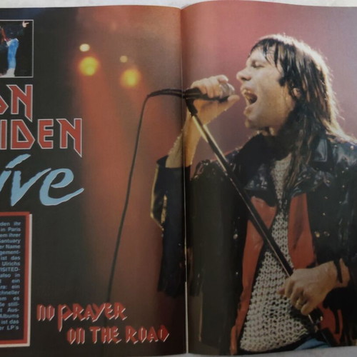 Metal Attack Iron Maiden Magazine used German edition 05/90 special