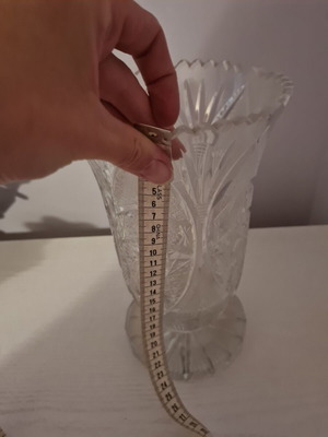 Crystal vintage vase like new