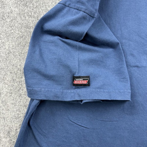 Dickies pocket T-shirt men's 3XL blue cotton
