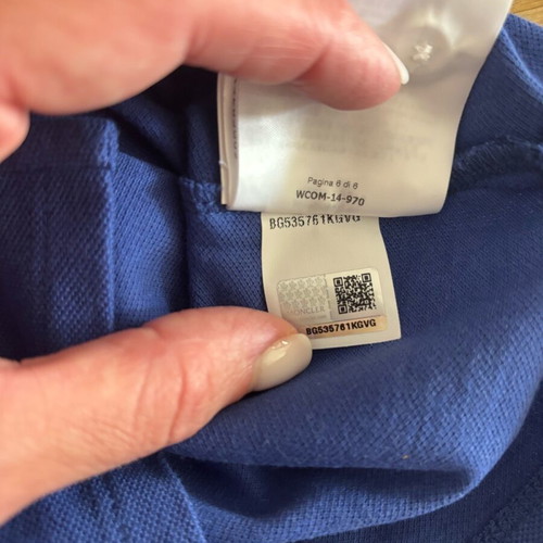 Moncler kids polo like new, size 2A