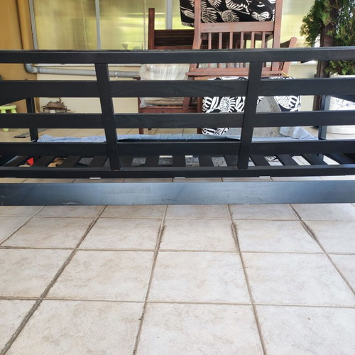 IKEA outdoor sofas like new, set of two, three-seater with cushions