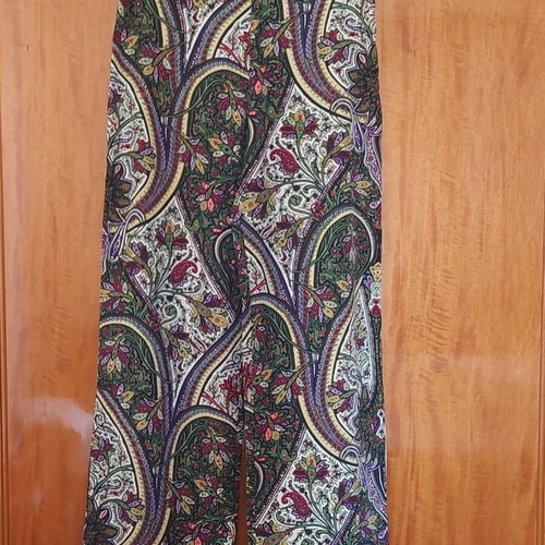 Bill Cost colorful palazzo pants like new, size M 38 10